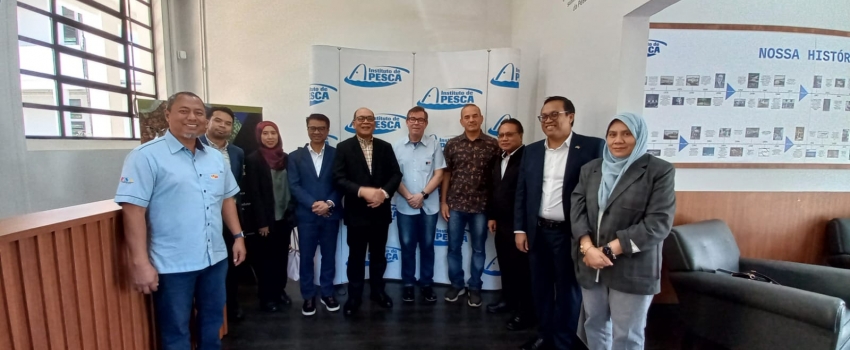 Instituto de Pesca recebe delegação do Governo do Estado de Selangor, Malásia
