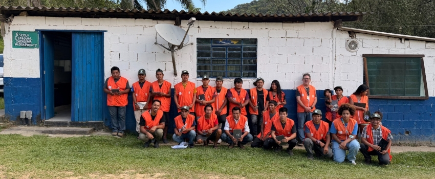 Censo rural fortalece cidadania indígena e proteção ambiental no Vale do Ribeira